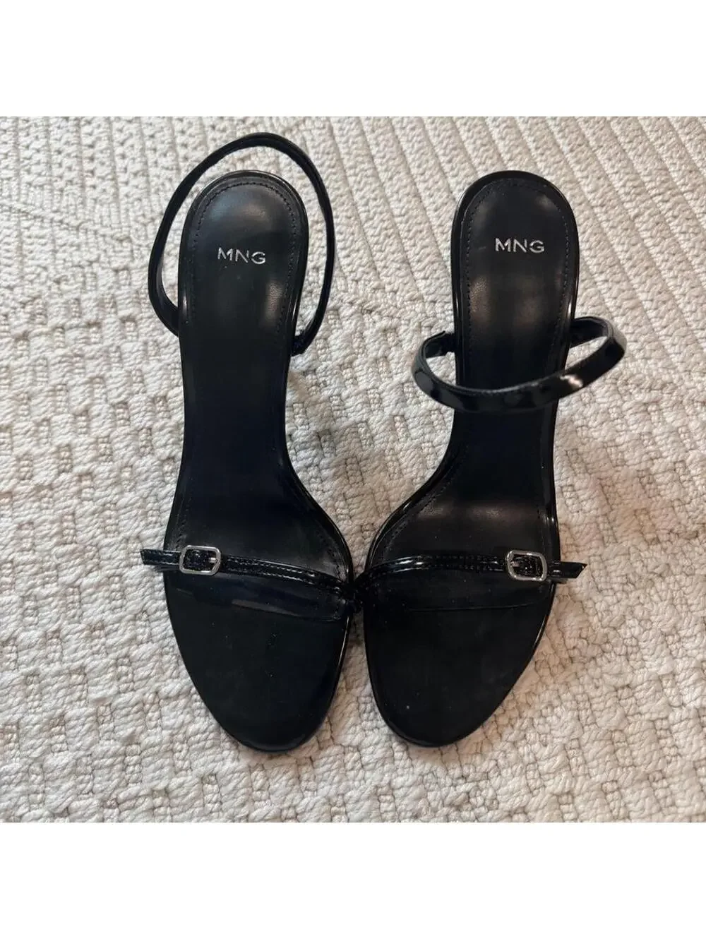 Mango Women’s Stilleto Buckle Heels